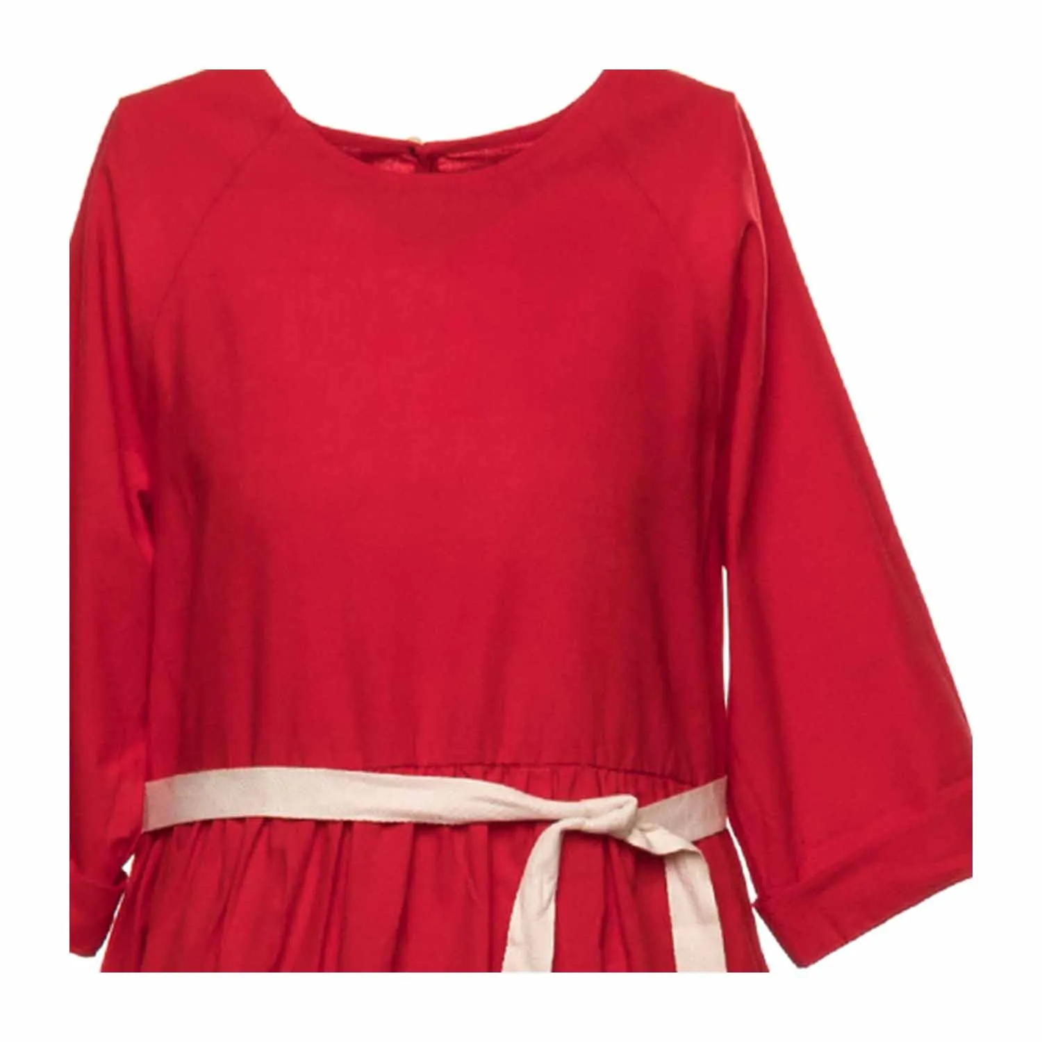 Abito Rosso Teen Bambina