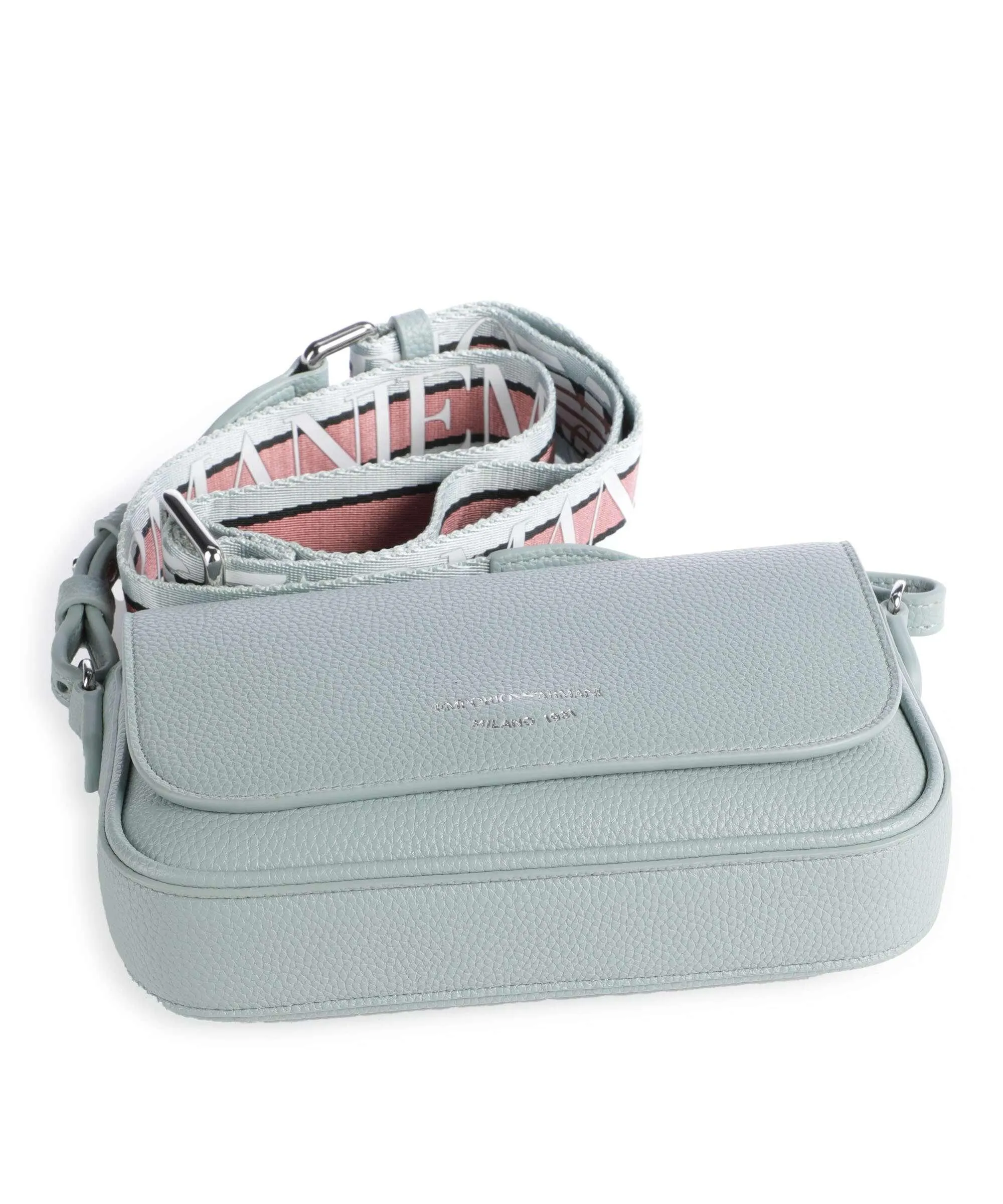  Emporio Armani Lilly Borsa a tracolla pelle sintetica blu chiaro  