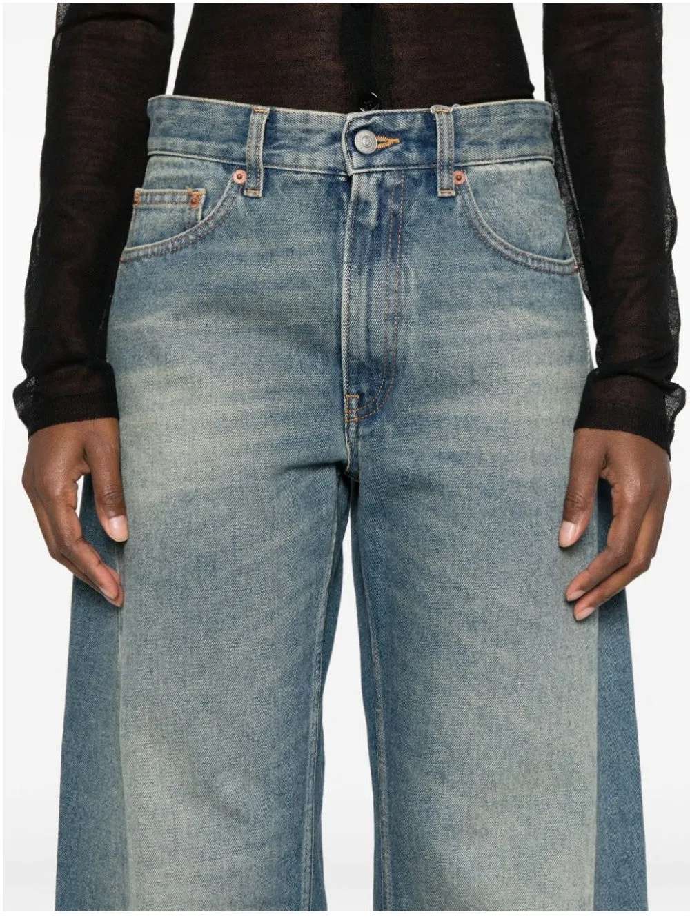 JEANS GAMBA LARGA