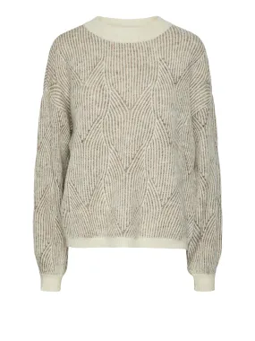 PIECES Maglione Donna - Beige modello 17147906